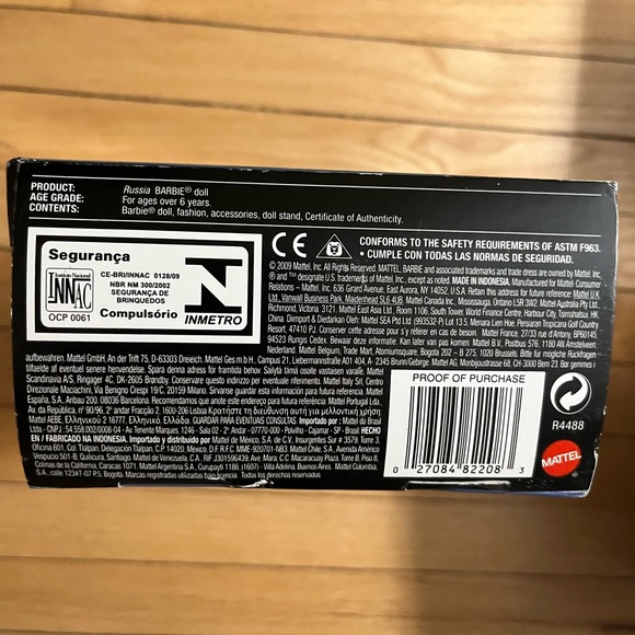 Barbie Russia Doll of the World. Nee in Box. - Picture 8 of 8